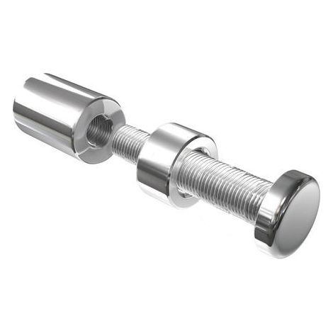 Fixation murale vissée FIX-M2 - Entretoise murale vissée Ø 18 mm / L 25 mm (1/3)