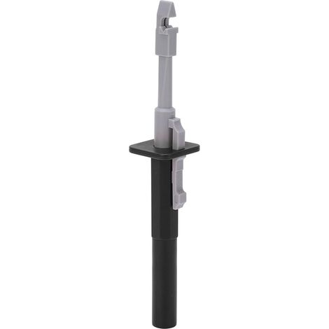 Crochet De Test Multimètre, Clip De Sonde De Perçage De Fil, Sonde De Perforation sans Rupture avec Prise Jack 4 Mm pour Multimètres(Le Noir) (1/5)