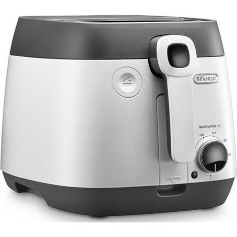 Delonghi – Friteuse électrique 2,4L 1700W – Thermostat réglable – Cuve antiadhésive amovible – Parois froides et filtre anti-odeur