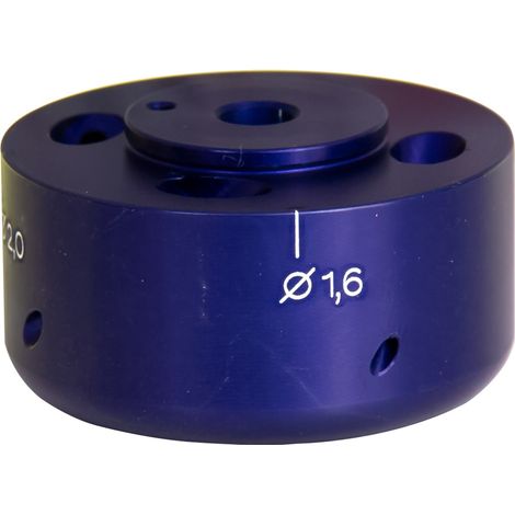 ELMAG Standard-Schleifkopf blau zu TURBO-SHARP X, für Elektrodendurchm. 1,6/2,0/2,4 & 3,2 mm (1/2)