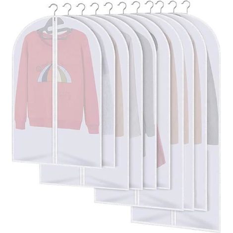 Housses de Vêtements - Non spécifié - 10pcs - PEVA - Anti Poussière - Étanche (1/4)