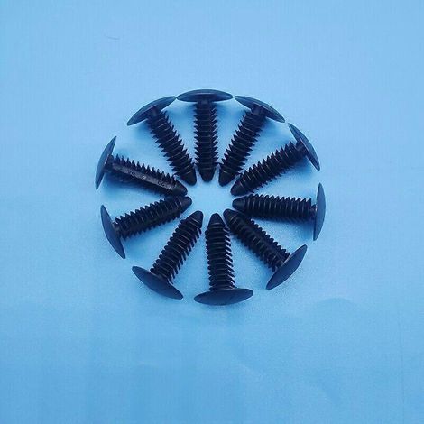 Clips de fixation du panneau de protection du déflecteur de radiateur pour GM 10121502 (quantité : 30) (1/4)