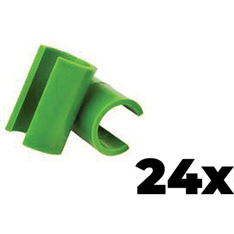 Verbinder SC11, 11 mm, Kunststoff, für Gartenstützstangen, Packung 24 Stk. (1/2)