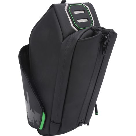 Fahrradsatteltasche, wasserdichte Fahrradtasche für unter den Sattel mit Flaschenfach (1/5)
