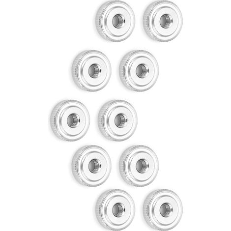 10 Stück GB807 M4 M5 M6 M8 M10 Rändelflügelmuttern (M5) (1/5)