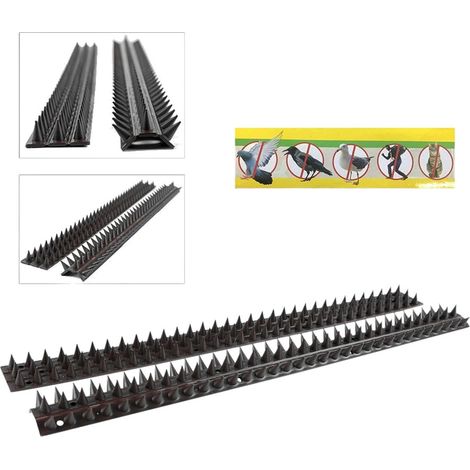 Kinzo Vogelabwehr Zaunspitzen 5m Taubenspikes Abwehrstacheln Taubenabwehr