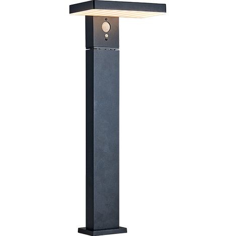 Lampadaire solaire, éclairage extérieur à LED pour pelouse, éclairage extérieur solaire 5 pouces, 50 cm [Classe énergétique A] (1/5)