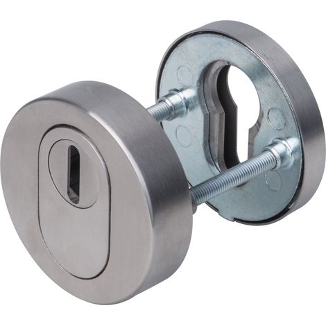 Alpertec Rosetta di sicurezza Rosette con cilindro abreiss protezione sicurezza Rosetta per porte di casa e appartamento porte d' ingresso, 1 pezzi, 32821170