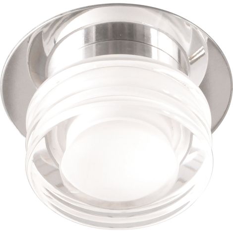 Lámpara de techo con foco de cristal IZA LED C 4000K (1/2)
