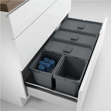 Naber Systembehälter Cox® Box 220/1000-5, anthrazit (1/3)