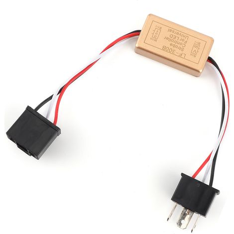 Module de flash stroboscopique LF‑300B, prise H4, mode rafale pour phare LED, antibrouillard (1/5)