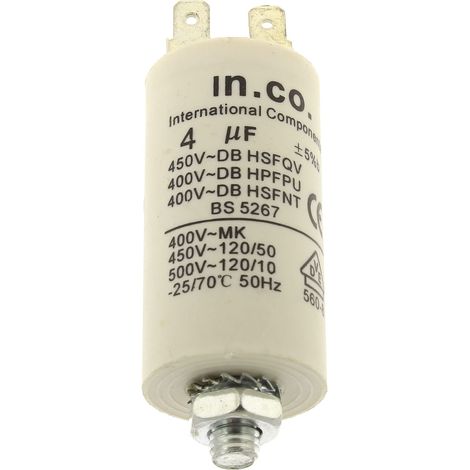 Kondensator 4µf 400v für geschirrspüler bosch