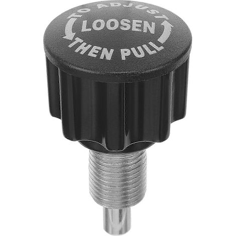 Bouton de rechange pour vélo d'appartement : vis et goupille en plastique. (1/5)