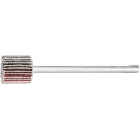 PFERD TOOLS Korund Fächerschleifer F Ø 10x10mm Schaft-Ø 3 mm A320 für Feinschliff und Finish 10 Stk (1/5)