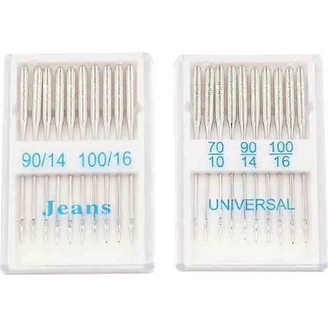Aiguilles à coudre pour jeans, aiguilles à coudre universelles à pointe standard (1/5)