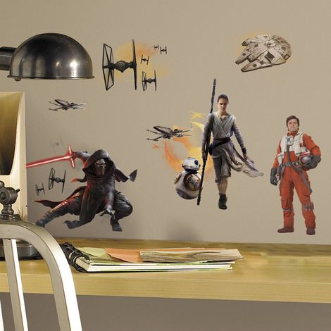 STAR WARS EPISODE VII - Stickers repositionnables géants Star Wars Episode VII (1/3)