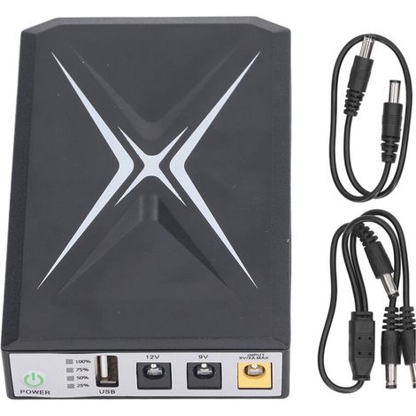 Mini UPS 10400mAh Alimentation de Secours pour Caméra Surveillance, Box Internet et Modem (1/5)