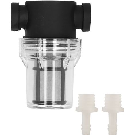 Filtre à bière en ligne 150 microns 80 mailles pour brassage maison, passoire inox pour filtration eau et bière (1/5)
