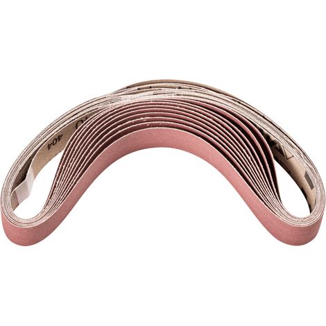 PFERD TOOLS Korund Schleifband BA 20x520mm A240 für universelle Anwendung mit Bandschleifer 20 Stk