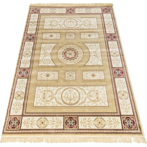 Tappeto color oro persiano per soggiorno Rubine