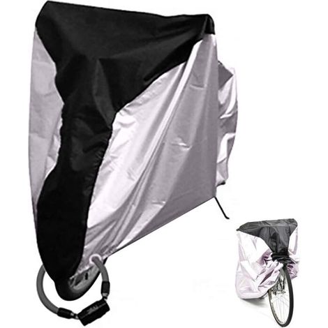 Funda para bicicleta con cierre, fabricada en tejido Oxford 210D resistente a los rayos UV e impermeable. (1/5)