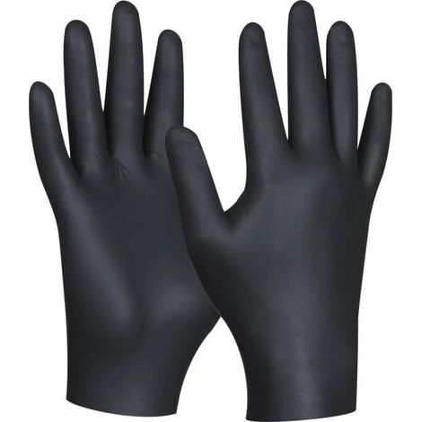 Guantes desechables gebol nitrilo sin polvo 80 piezas