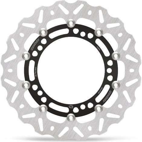 Disco de freno flotante de aluminio Nitro Road para Kawasaki Z650 Z900