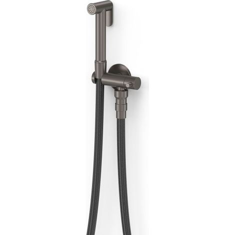 Mitigeur encastré avec douche pour WC Graphite - TRES 24112350GR