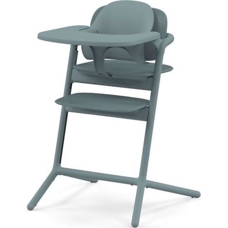 CYBEX - Höhenverstellbarer Hochstuhl - 3-in-1-Paket - LEMO 2 - Blau - In der Höhe und Tiefe verstellbar - Set für Babys inklusive
