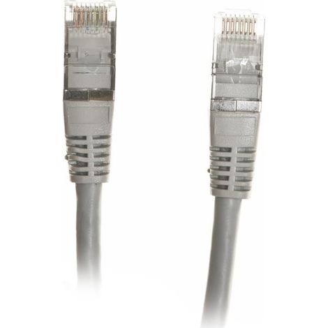 Cordon de brassage F/UTP cat.6 PVC 1,0 m gris alantec