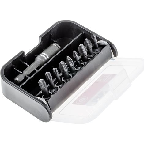 Jeu d'embouts de vissage RS PRO x 10 pièces ( Prix pour 1 ) (1/2)