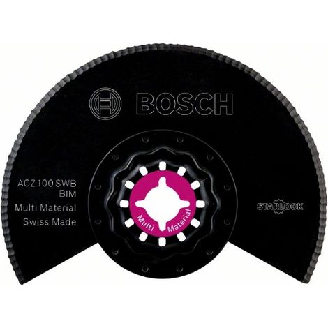 Bosch Home and Garden 2609256976 - Accesorio para multiherramienta ACZ 100 SWB: multimaterial: serrada: DIY, Nero (1/5)