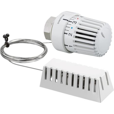 TERMOSTATO UNI SX BIANCO LAMPADINA REMOTA 2M SENZA POS. ZERO
