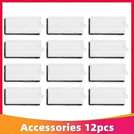 Pour aspirateurs robots Ecovacs Deebot 600 Do3g 601 605 : couvercle de brosse principale, filtre HEPA, accessoire de rechange pour balais de tapis (ensemble E). (1/5)