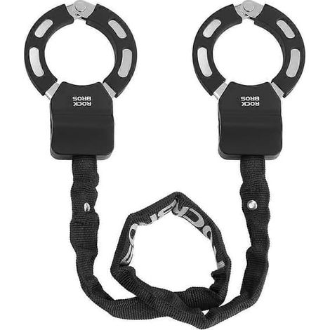 Protection contre le vol Cadenas de vélo Trottinette électrique Moto Cadenas Protection de sécurité solide Accessoires de vélo[J] Noir (1/5)