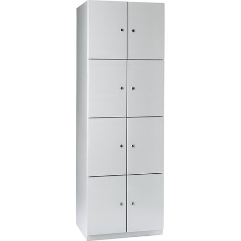 Wolf, Armoire à quatre casiers Frankfurt, 2 compartiments,