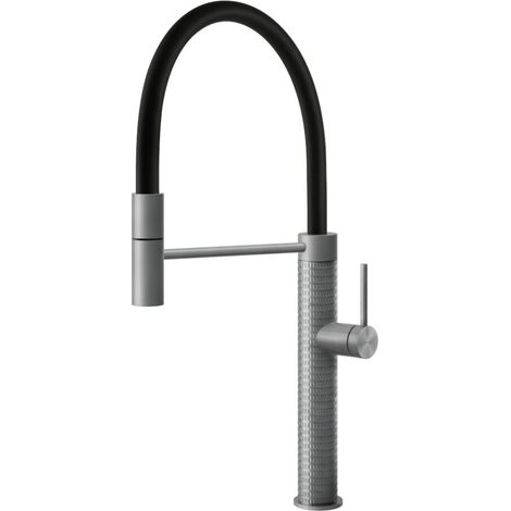 Foster Skin. Tipo di beccuccio: Standard, Colore del prodotto: Nero, Acciaio inox, Materiale del rubinetto: Acciaio inox. Altezza sopra la superficie di fissaggio (max): 47,8 cm, Distanza... - 8424100 (1/3)