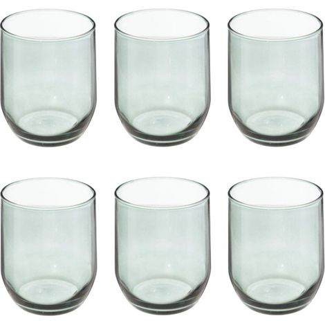 Lot de 6 Verres à Eau "Paol'Eau" 31cl Vert (1/2)