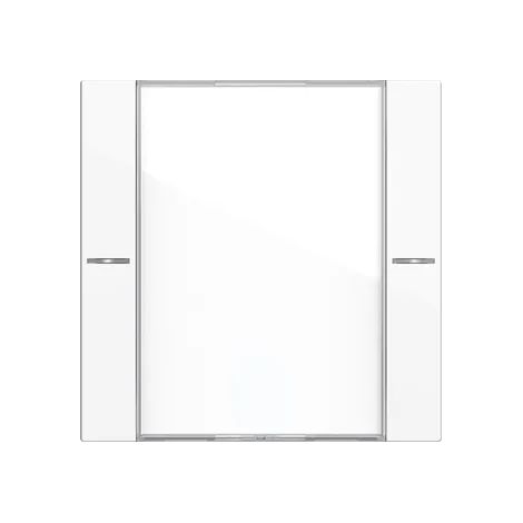 Gira Wippenset 1f BSF Tastsens.4.55 Klar/Reinweiß [577103], 5771 03