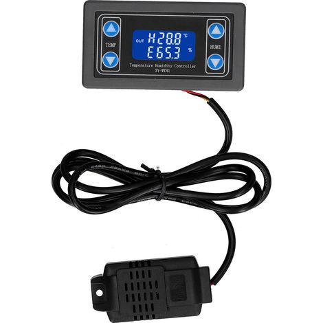 Contrôleur numérique LCD XYWTH1 de température et d'humidité pour serre d'incubation et d'élevage (1/5)