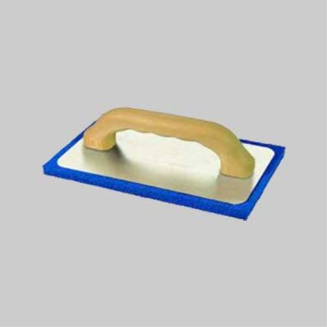 Frattone in gommaspugna levigato 24 24x10 cm - spessore 14 mm - arancio (morbida) MADE IN ITALY (1/2)