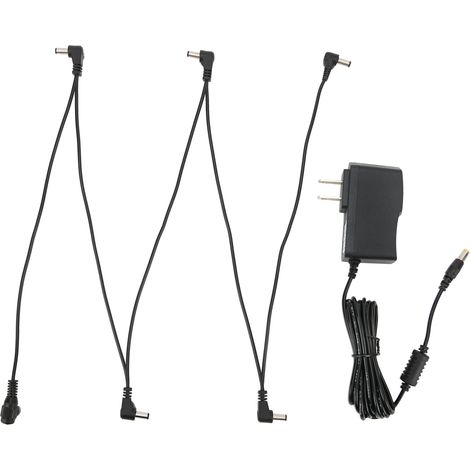 Adaptateur Alimentation 9V DC pour Pédales Effets Guitare 850mA 100-240V AC Prise Européenne (1/5)