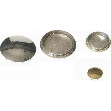 SPARTIFIAMMA PER CUCINA A GAS LOFRA  4 PZ  2 GRANDI CROMATO INOX C 3201