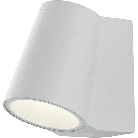 "Applique LED SINTESI in alluminio bianco 6W 4000K (Luce naturale)"