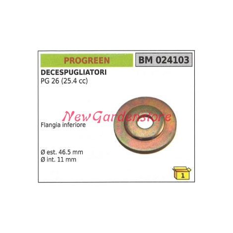 Flangia inferiore coppia conica PROGREEN decespugliatore PG 26 024103