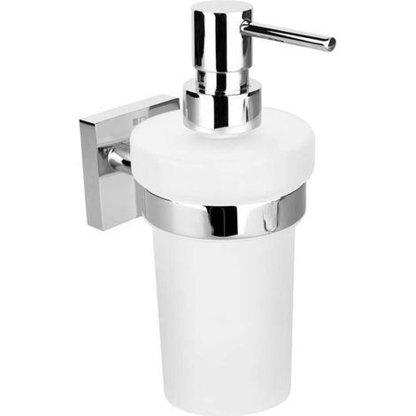 Sapho X-SQUARE - Dispensador de jabón, cromo XQ100 (1/2)