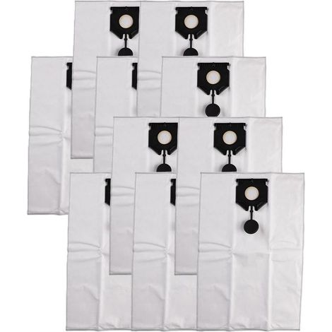Suitable for Karcher NT30/NT40/2.889-155.0 vacuum cleaners. 10-pack of dust bags. (1/4)