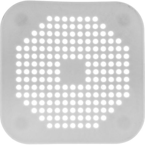 3 pièces Francaise Filtre Cheveux Douche Cheveux Douche Filtreevier/Baignoire/Douche en Silicone-Bouchon Caoutchouc Salle de Bain/Cuisine (Gris)