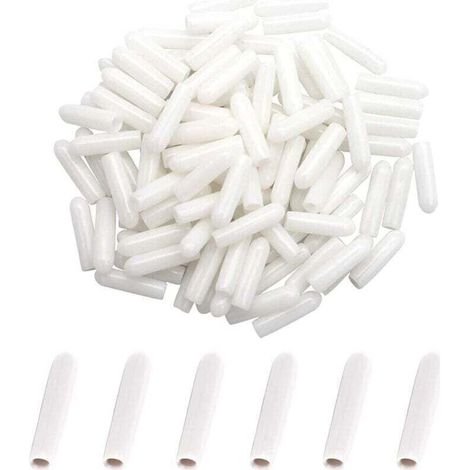 Capuchons pour Lave-Vaisselle Panier[100 Pièces], Capuchon du Lave-Vaisselle, Capuchons pour Panier à Vaisselle, Accessoires Lave-Vaisselle, Antirouille(Blanc)