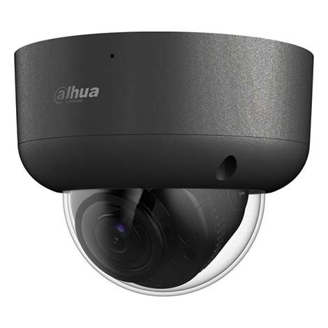 Dahua HAC-HDBW2241RA-Z-A-DIP-D telecamera antivandalica dome eyeball hdcvi ibrida 4in1 Full HD 2Mpx motozoom 2.7-13.5mm matt gray osd starlight audio IP67 IK10
